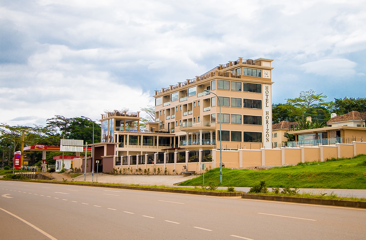 Entebbe Hotel Horizon Road View